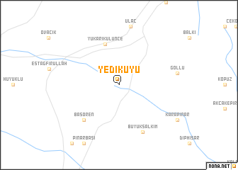 map of Yedikuyu