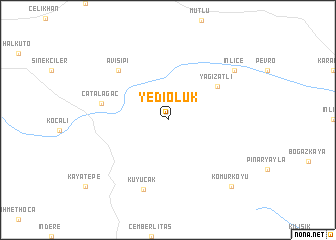 map of Yedioluk