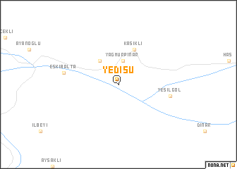 map of Yedisu