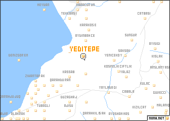 map of Yeditepe