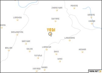 map of Yedi