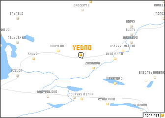 map of Yedno