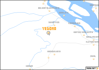 map of Yedoma