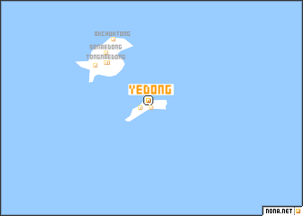 map of Ye-dong