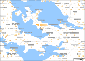 map of Yedong