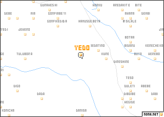 map of Yedo