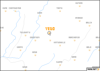 map of Yedo