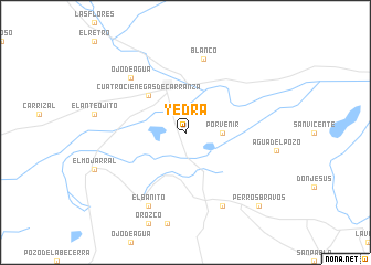 map of Yedra