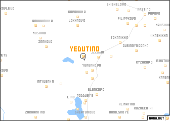 map of Yedutino