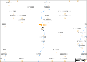 map of Yèdu