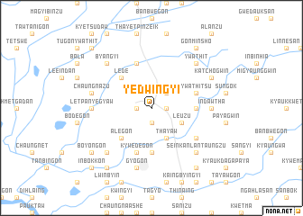 map of Yedwingyi