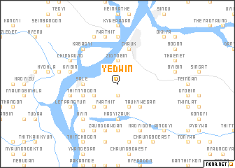 map of Yedwin