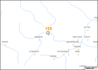 map of Ye-e