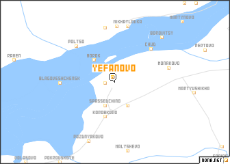 map of Yefanovo