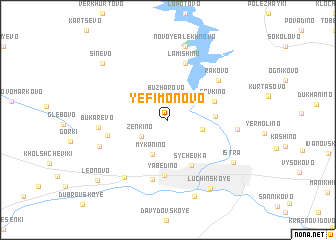 map of Yefimonovo