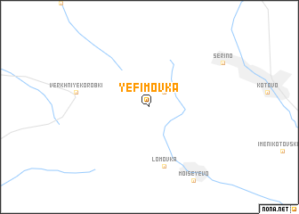 map of Yefimovka