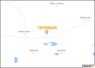 map of Yefimovka