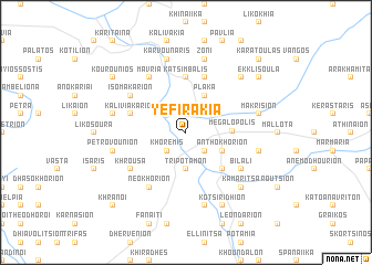 map of Yefirákia