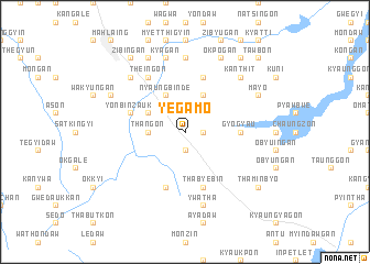 map of Yegamo