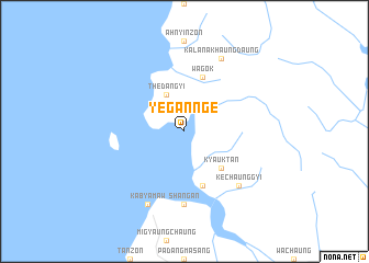 map of Yegan-nge