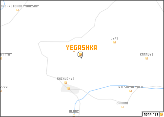 map of Yegashka