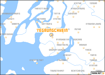 map of Yegaungchwein