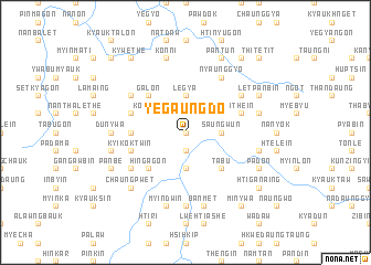 map of Yegaungdo