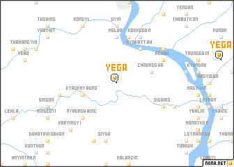 map of Yega