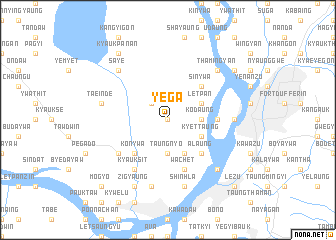 map of Yega