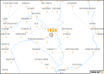 map of Yega