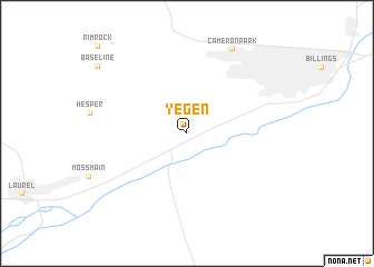 map of Yegen