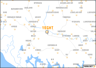 map of Yeght