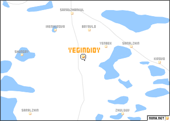 map of Yegindioy