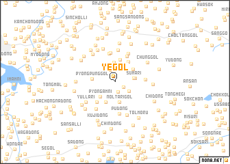 map of Ye-gol