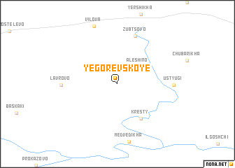 map of Yegor\