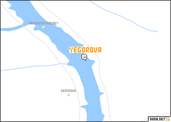 map of Yegorova