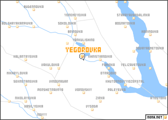 map of Yegorovka