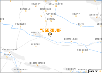 map of Yegorovka