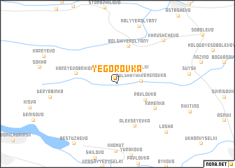 map of Yegorovka