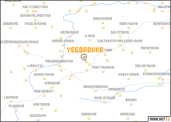 map of Yegorovka