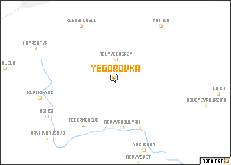 map of Yegorovka