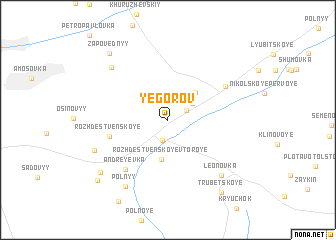 map of Yegorov