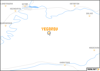 map of Yegorov