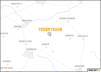 map of Yegor\