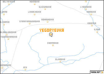 map of Yegor\