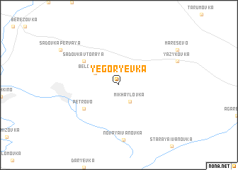 map of Yegor\