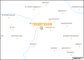 map of Yegor\