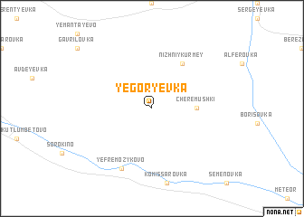 map of Yegor\