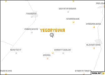 map of Yegor\