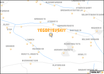 map of Yegor\